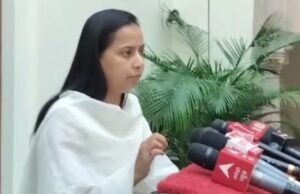 महाराष्ट्र सदन येथे जीएसटी उत्पन्न विश्लेषणासाठी मंत्र्यांच्या गटाची पहिली बैठक पार पडल्या नंतर महिला व बालविकास मंत्री @iAditiTatkare यांनी माध्यमांशी संवाद साधला.