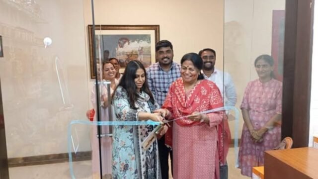 Inauguration of the Satara district self-help group hall at Maharashtra Sadan in New Delhi