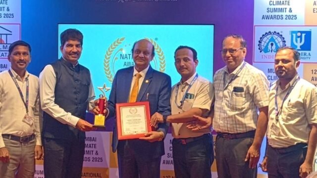 National Award for Excellence in Energy Sector to Mahavitaran and CMD Mr. Lokesh Chandra