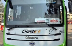 नंदुरबार ते नाशिक मार्गावर एसटीची इलेक्ट्रिक नवीन शिवाई बस सेवा