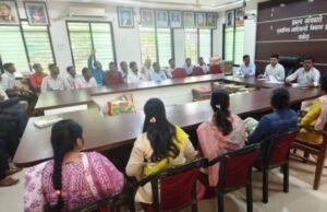 गाभा समितीची बैठक ITDP तळोदा येथे संपन्न