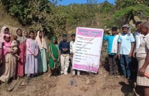 मनरेगा अंतर्गत सामूहिक वनहक्क क्षेत्रात कामाची सुरूवात : तळोद्यात नवा आदर्श