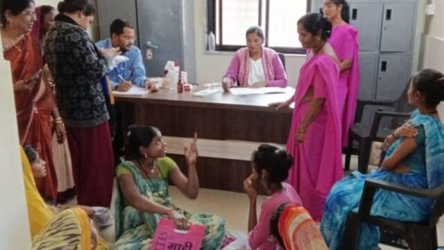 Adarsh Gram Abhiyan – Health and Nutrition Day program concluded at Jai Nagar and Talve