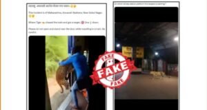 महाराष्ट्रातील रेल्वे स्थानकांवर बिबटे फिरत असल्याचे आणि रेल्वे गाड्यांवर हल्ला करत असल्याचे दावे करणारे व्हायरल फोटो आणि व्हिडिओ खोटे आहेत.