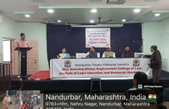 ‘रेड रिबन’च्या माध्यमातून एचआयव्ही/एड्स जनजागृती; नंदुरबारातील महाविद्यालयांमध्ये विद्यार्थ्यांचा उत्स्फूर्त सहभाग