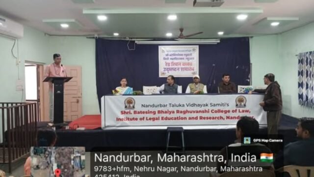 HIV/AIDS awareness through ‘Red Ribbon’; Spontaneous participation of students in colleges in Nandurbar