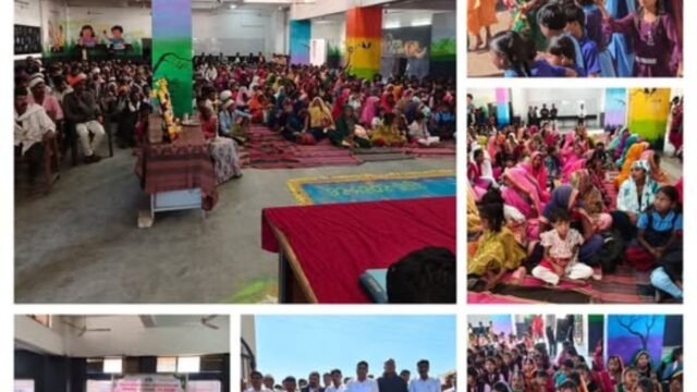 Student-parent meet concluded with enthusiasm at Netaji Subhash Chandra Bose Residential School, Toranmal