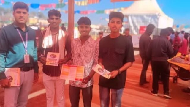 Sarangkheda Datta Jayanti Yatra: Spontaneous response to HIV–AIDS awareness campaign at Chetak Festival