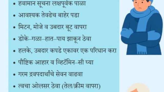 Cold wave: Stay safe, stay alert!