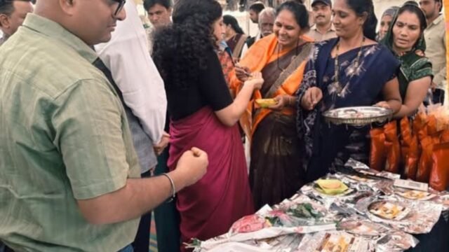 Sarangkhed Chetak Festival: Market support for women's dreams Sarangkheda Chetak Festival celebrated with the success of women's self-help groups