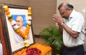 राष्ट्रपिता महात्मा गांधी यांच्या पुण्यतिथीनिमित्त