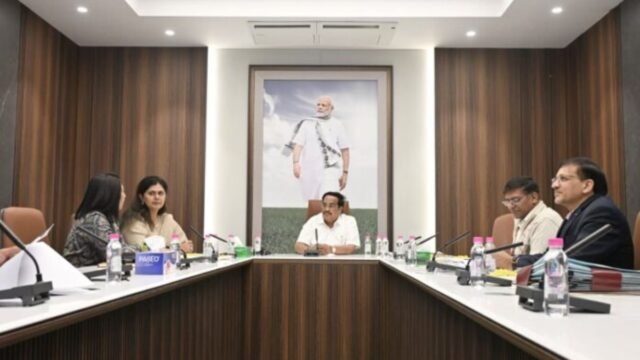 Presentation of State River Rejuvenation Authority to Union Minister of Water Resources