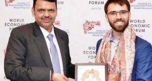 मुख्यमंत्री देवेंद्र फडणवीस आणि ॲन्टोरा एनर्जी चे मुख्य कार्यकारी अधिकारी