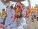 रामनामाच्या जयघोष: हजारो भाविकांच्या उपस्थितीत श्रीराम विजय महोत्सवाला प्रारंभ,शोभा यात्रेने वेधले लक्ष; पारंपारिक वाद्यांसह ढोल-ताशांच्या गजर