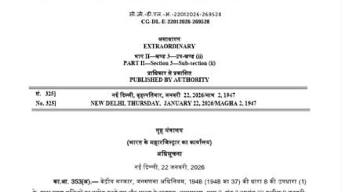 The first phase of the country's much-awaited 'Census 2027' has been announced and the campaign will officially begin from April 1.
