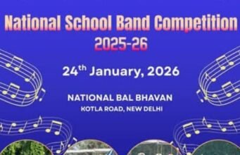 राष्ट्रीय शालेय बँड स्पर्धेच्या अंतिम फेरीत महाराष्ट्रातील संजीवनी सैनिक स्कूल आणि डॉन बॉस्को हायस्कूलची निवड