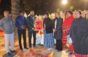 महाराष्ट्र सदनात ‘लाईव्ह पेंटिंग’ आणि ‘कलात्मक पतंग’चा अनोखा उत्सव