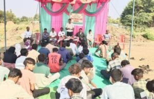 वैजाली काथर्दे पुनर्वसन येथे ‘किसान गप्पा–गोष्टी’ कार्यक्रम उत्साहात संपन्न