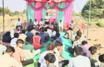 वैजाली काथर्दे पुनर्वसन येथे ‘किसान गप्पा–गोष्टी’ कार्यक्रम उत्साहात संपन्न