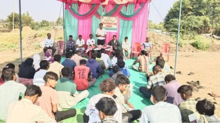 वैजाली काथर्दे पुनर्वसन येथे ‘किसान गप्पा–गोष्टी’ कार्यक्रम उत्साहात संपन्न