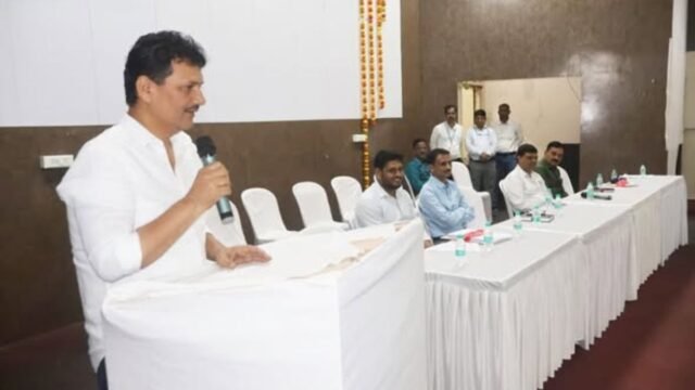 At a program organized at the Health Services Commissionerate, Mumbai