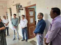 जिल्हाधिकाऱ्यांची संत दगा महाराज शासकीय औद्योगिक प्रशिक्षण संस्थेला भेट