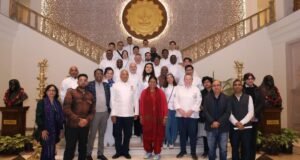 जगातील विविध देशांतील ३० नामांकित दिग्गज शेफच्या एका उच्चस्तरीय शिष्टमंडळाने महाराष्ट्र सदनाला सदिच्छा भेट दिली.