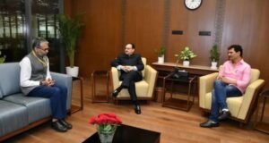 राज्यातील आरोग्यसेवा बळकट करण्यासाठी केंद्रीय आरोग्यमंत्री जे. पी. नड्डा यांच्यासोबत आरोग्यमंत्री प्रकाश आबिटकर यांची दिल्लीत बैठक