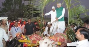 राज्यपाल आचार्य देवव्रत यांच्या सहज संवादाने जिंकली पिंपरखेडकरांची मने