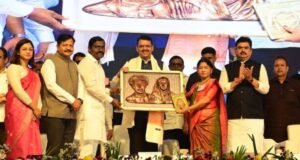 क्रांतिज्योती सावित्रीबाई फुले यांच्या १९५ व्या जयंतीनिमित्त नायगाव (ता. खंडाळा) येथे आयोजित कार्यक्रम