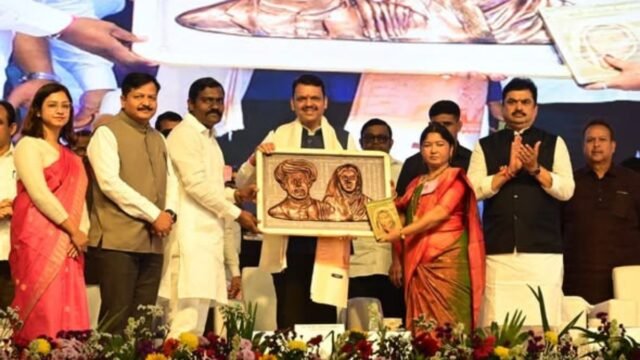 Program organized at Naigaon (Tel. Khandala) on the occasion of the 195th birth anniversary of revolutionary Savitribai Phule