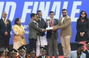 नॅशनल स्कूल बँड स्पर्धेत अहिल्यानगरची संजीवनी सैनिकी शाळा देशात प्रथम