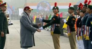 महाराष्ट्राची तनु भान देशातील ‘सर्वोत्कृष्ट कॅडेट’ पंतप्रधान मोदींच्या हस्ते सुवर्ण पदकाने सन्मानित