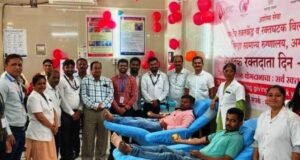 अमरावती जिल्हा सामान्य रुग्णालयाचा ऐतिहासिक टप्पा; वर्षभरात 10 हजारांहून अधिक रक्त पिशव्यांचे संकलन