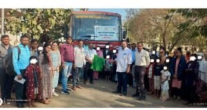 नंदुरबार जिल्ह्यात RBSK-2.0 ची यशस्वी अंमलबजावणी: जिल्ह्यातील २५ बालके डोळ्यांच्या शस्त्रक्रियेसाठी नाशिकला रवाना