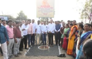 पालकमंत्री डॉ. पंकज भोयर यांच्या हस्ते सेलू तालुक्यातील विविध कामाचे लोकार्पण व भूमीपूजन