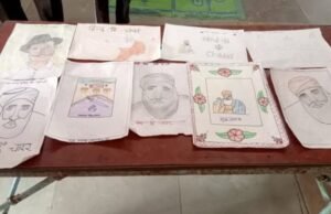 “हिंद-दी चादर”गुरू तेग बहादूर साहिबजी यांच्या ३५० व्या शहीदी समागम वर्षानिमित्त खालापूर डोलीवली येथील आश्रमशाळेतील विद्यार्थ्यांसाठी चित्रकला स्पर्धेचे आयोजन करण्यात आले होते.