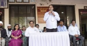 विठोबा खंडाप्पा हायस्कूल व ज्युनिअर कॉलेज, पनवेल येथे ‘हिंद दी चादर’ श्री गुरू तेग बहादूर साहिबजींच्या शहीदी समागमानिमित्त भव्य समूहगान पार पडले.