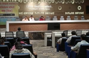 नंदुरबार व नवापूर तालुक्यांच्या कामकाजाचा आढावा : मा. उपविभागीय अधिकारी अंजली शर्मा यांच्या अध्यक्षतेखाली बैठक