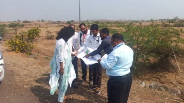 Hon. Anjali Sharma (IAS) conducts field inspection at MIDC Bhaler