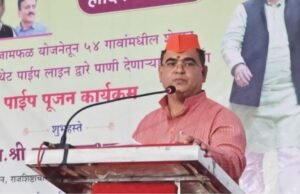 शिंदखेडा तालुक्यातील १० हजार हेक्टर क्षेत्र बागायत करणार – पालकमंत्री जयकुमार रावल