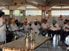 गुरुद्वारा श्री गुरु सिंह सभा, नेरुळ येथे ‘हिंद दी चादर’ समागमाच्या नियोजनासाठी महत्त्वाची ‘लंगर बैठक’ पार पडली.