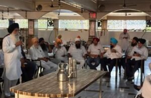 गुरुद्वारा श्री गुरु सिंह सभा, नेरुळ येथे ‘हिंद दी चादर’ समागमाच्या नियोजनासाठी महत्त्वाची ‘लंगर बैठक’ पार पडली.