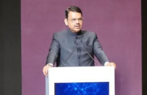 नवी दिल्लीतील भारत मंडपम् येथे सुरू असलेल्या ‘इंडिया एआय इम्पँक्ट समिट -२०२६’ मधील ‘एआय इन अँग्रिकल्चर’ या विषयावरील चर्चासत्रात मुख्यमंत्री देवेंद्र फडणवीस यांनी संबोधित केले.