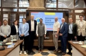 महाराष्ट्र राज्य नाविन्यता सोसायटीला जर्मनीतील कार्लस्रुहे शहराच्या (City of Karlsruhe, Germany) प्रतिनिधीमंडळाने भेट दिली.
