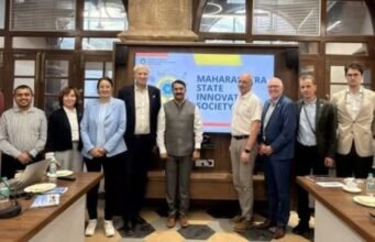 महाराष्ट्र राज्य नाविन्यता सोसायटीला जर्मनीतील कार्लस्रुहे शहराच्या (City of Karlsruhe, Germany) प्रतिनिधीमंडळाने भेट दिली.