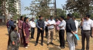 जिल्हाधिकारी डॉ.श्रीकृष्ण पांचाळ यांनी तालुका क्रीडा संकुल, अंबरनाथ येथे भेट देऊन तेथील पाहणी केली व आवश्यक ते मार्गदर्शन केले.