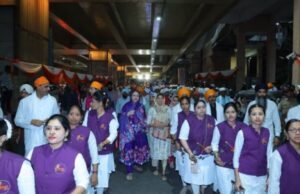 ‘हिंद दी चादर’श्री गुरु तेग बहादूर साहिबजी’ यांच्या ३५० व्या शहिदी समागमानिमित्त भव्य नगर कीर्तन