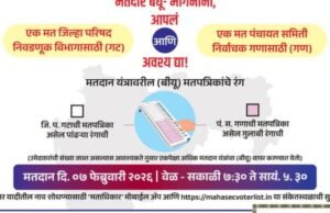 जिल्हा परिषद व पंचायत समिती निवडणूक-२०२६