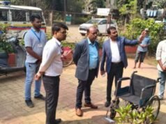 मुख्य निवडणूक आयुक्त दिनेश वाघमारे यांची अलिबाग तालुक्यातील मतदान, मतमोजणी केंद्र तसेच स्ट्राँग रूमला दिली भेट